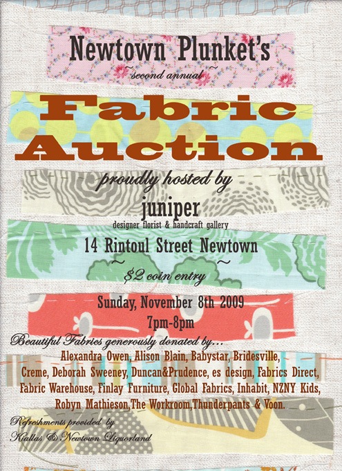 fabric auction